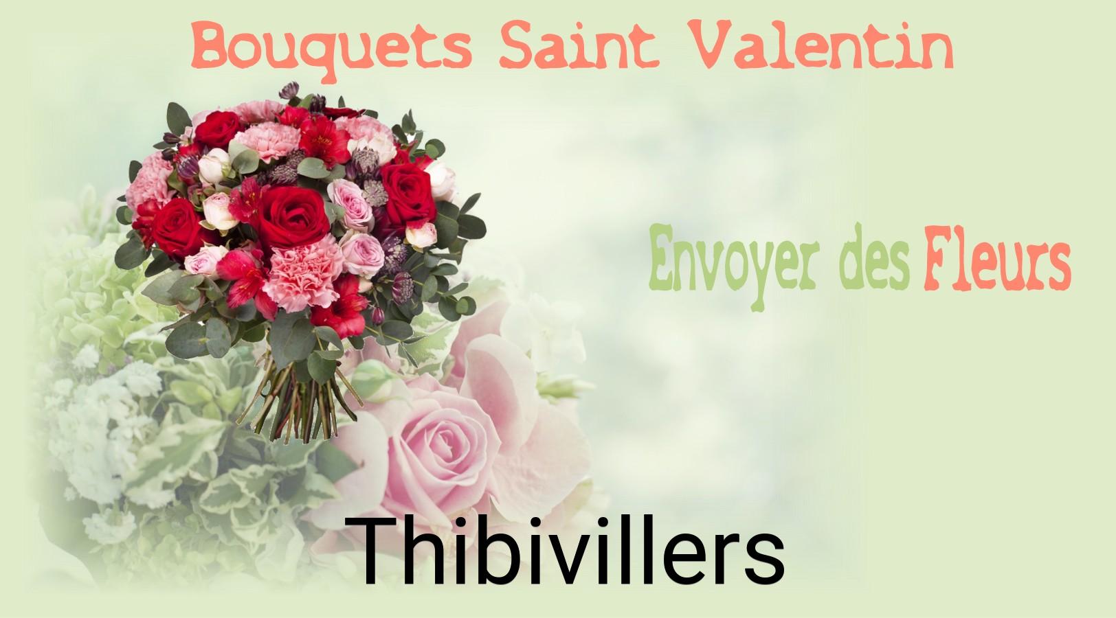 Roses de Saint-Valentin livrées à Thibivillers